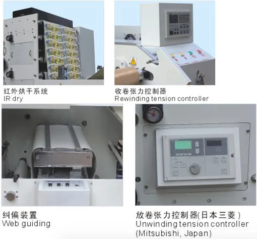 Máy in Flexo tốc độ cao tự động 8