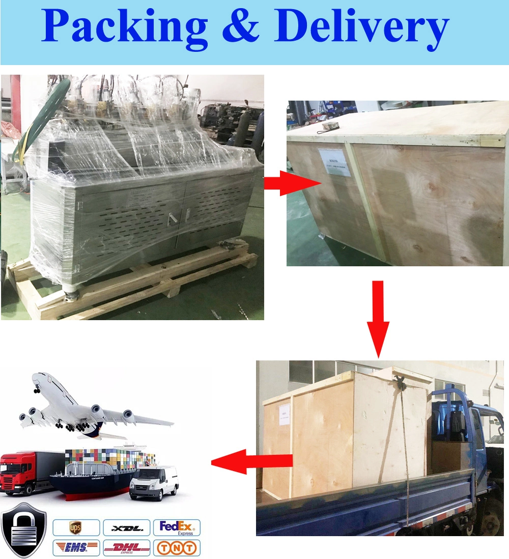 Máy làm rơm giấy phân hủy sinh học hoàn toàn tự động với 6 dao thép không gỉ 3