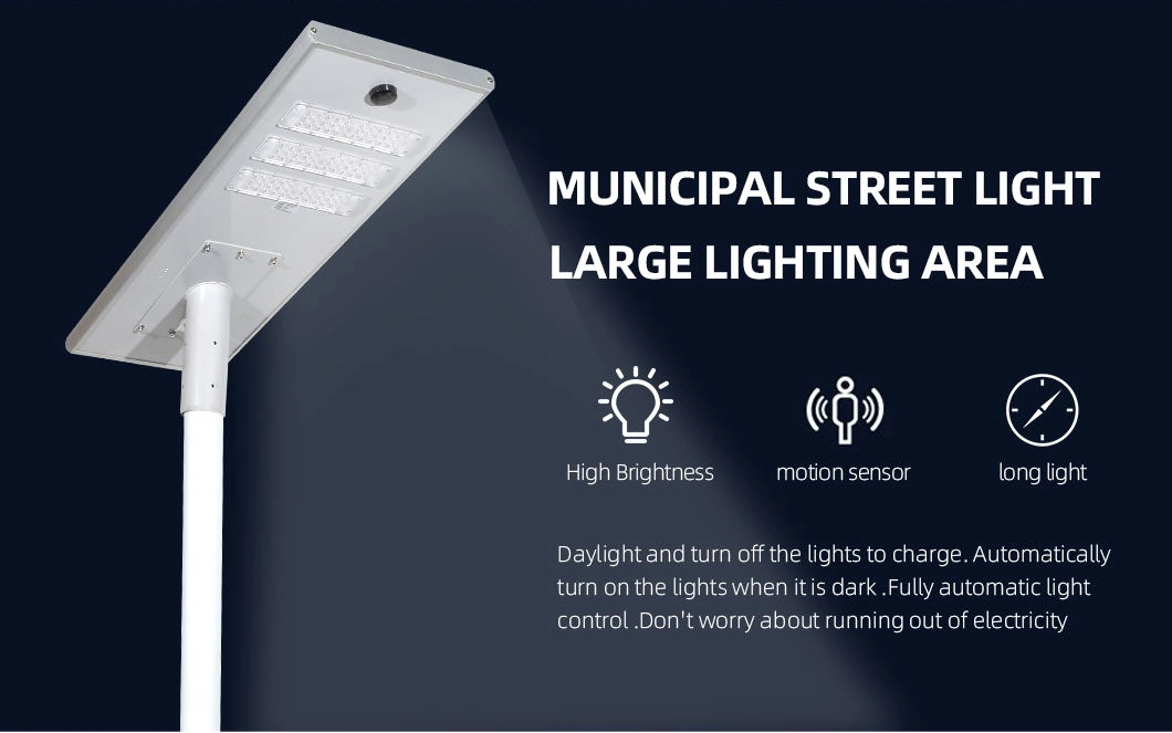 Đèn LED năng lượng mặt trời ngoài trời 400 Watt 6V, Đèn đường năng lượng mặt trời CE LED 1