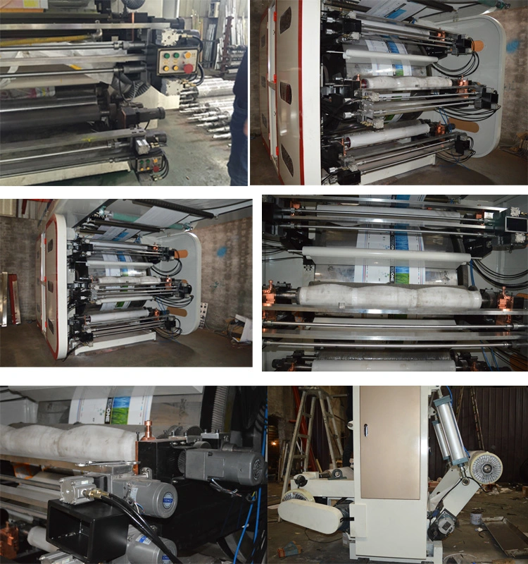 Cuộn web hẹp nhiều màu để cuộn Máy in Flexo cho phim giấy 3