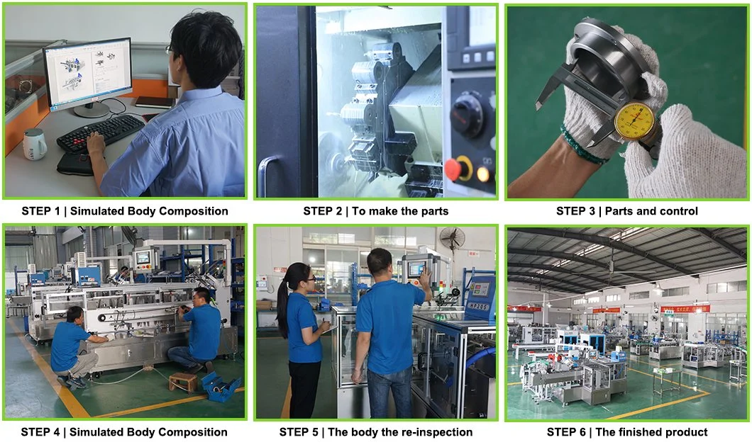 Máy đóng gói hộp carton tự động Chăm sóc da Sản phẩm sức khỏe Túi ngũ cốc 6