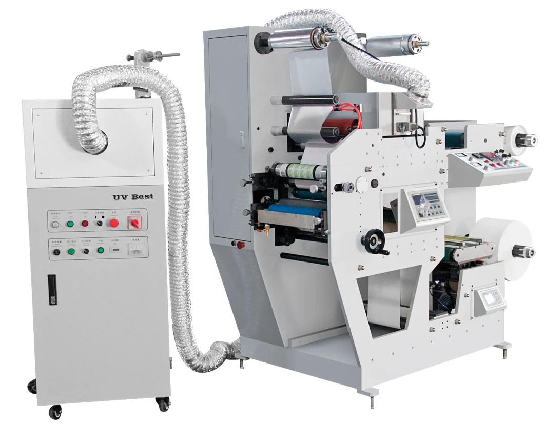 Nhãn dán Haijing Máy in Flexo Giấy cuộn 1 màu 50HZ 0