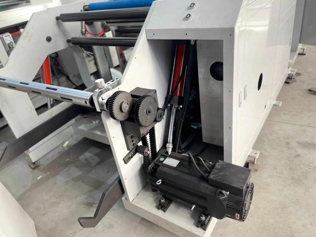 Nhãn dán Haijing Máy in Flexo Giấy cuộn 1 màu 50HZ 3