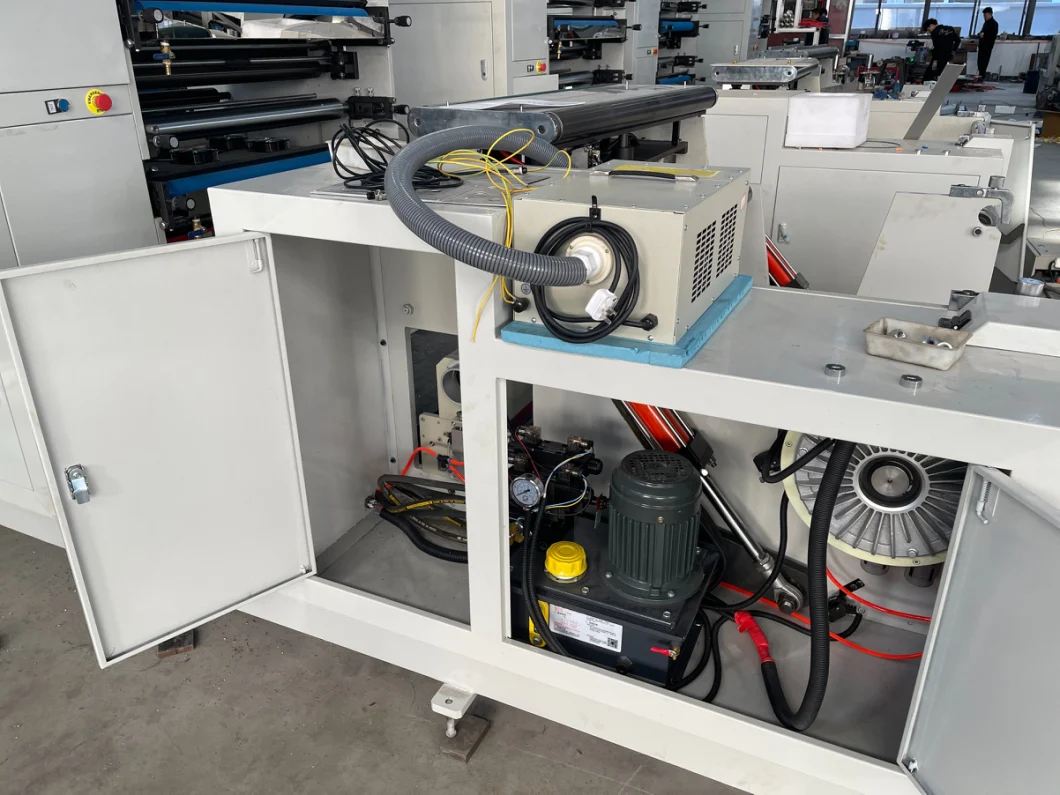 Nhãn dán Haijing Máy in Flexo Giấy cuộn 1 màu 50HZ 4