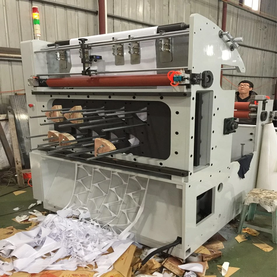 Máy cắt bế giường phẳng tự động 1100 Máy dập cốc giấy 9