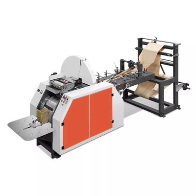 Máy làm túi giấy bỏng ngô hoàn toàn tự động Máy làm túi thực phẩm Kraft tốc độ cao 380V Lò vi sóng