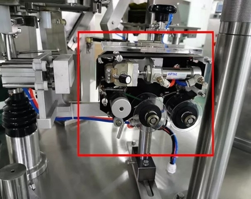 Túi giấy đựng bỏng ngô Máy đóng gói niêm phong 2000kg Lò vi sóng quay Làm đầy nitơ