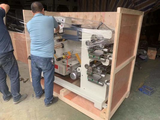 Máy in băng dính Bopp Film 180mm PP hai màu