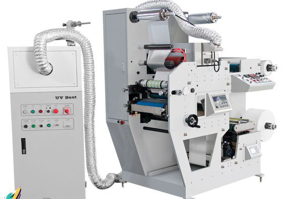 Nhãn dán giấy cuộn 1 màu Máy in Flexo Sử dụng máy sấy IR và dung môi mực