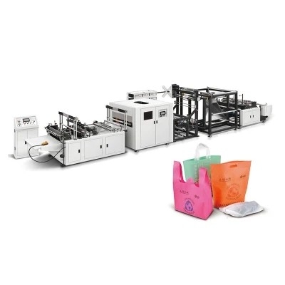 Máy in túi vải không dệt với chức năng nạp tự động # Máy in túi vải không dệt siêu âm cho túi mua sắm