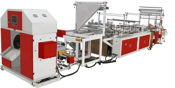 Máy Làm Túi Nhựa LDPE HDPE Tốc Độ Cao Với Động Cơ Biến Tần # Máy Làm Túi Rác Nhựa Phân Hủy Sinh Học 380V 220V
