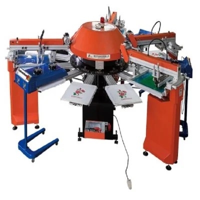 Máy In Màn Hình Áo Thun Tự Động Hiệu Suất Cao SPG-156/10, Máy In Màn Hình Áo Thun 1200Mm 1600Mm 1400Mm