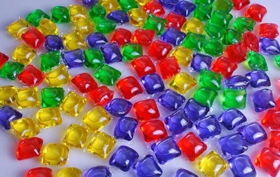 Máy đóng gói viên nang 2 màu tự động Túi đựng màng giặt hòa tan trong nước PVA