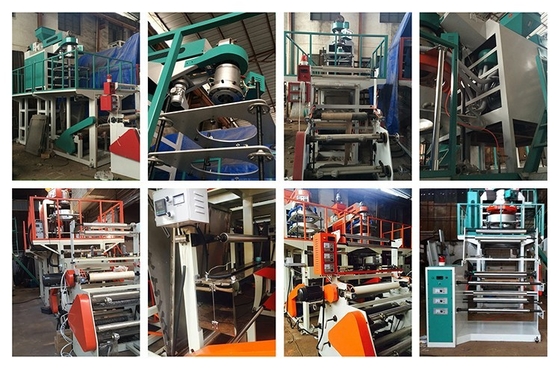 Máy thổi màng Polypropylene Die Head Thiết bị quay bằng nhựa PP Poly