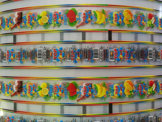 Máy in nhãn Flexo tốc độ cao 80m / phút CI Túi đựng hàng Pp trống trung tâm