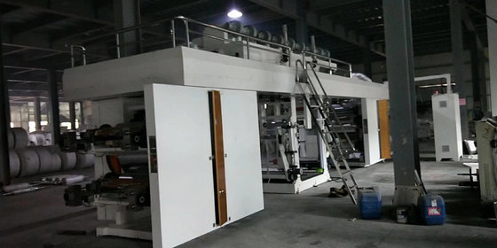Máy in nhãn Flexo Mini CI 15kw 6 màu Trống trung tâm