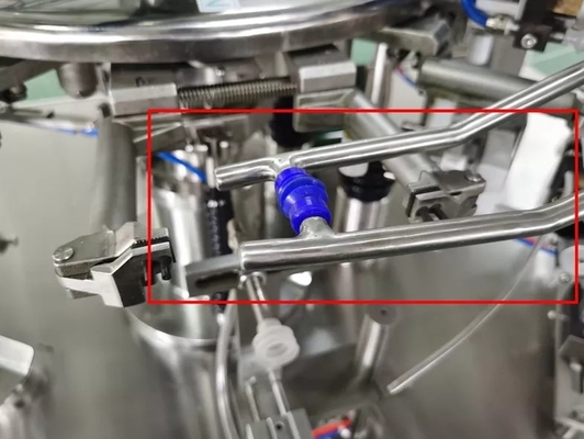 Túi giấy đựng bỏng ngô Máy đóng gói niêm phong 2000kg Lò vi sóng quay Làm đầy nitơ