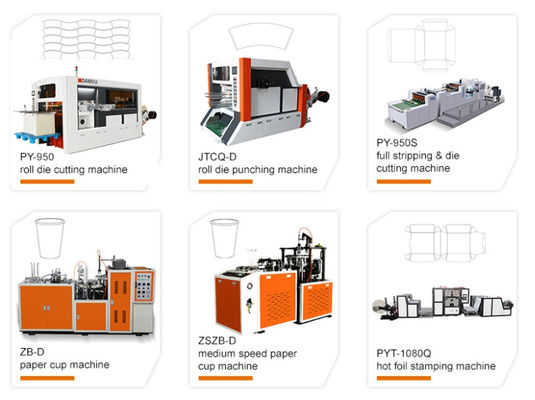 Máy cốc giấy tốc độ 70-100PCS / phút với chứng chỉ Ce
