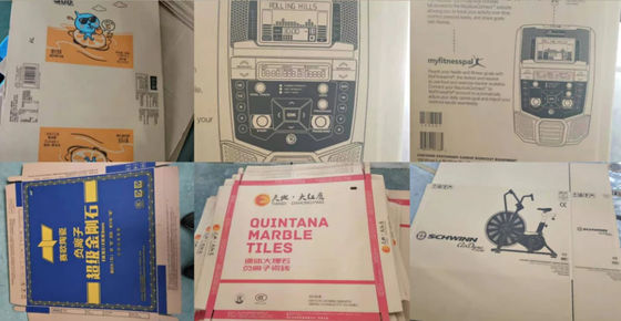 Máy cắt rãnh in hộp giấy uốn dẻo 5 màu chuyển chân không