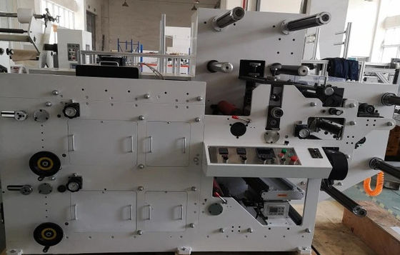 Nhãn dán Haijing Máy in Flexo Giấy cuộn 1 màu 50HZ