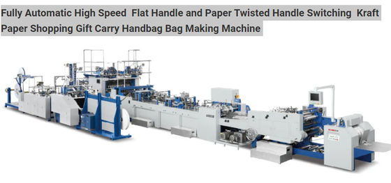 Máy tạo hình túi xách Ce Kraft hoàn toàn tự động với bao bì bằng gỗ