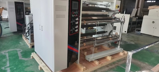 Máy BOPP cuộn lại rạch HJ-1100A-III 0,5mm Chiều rộng 1100mm 450m / phút 13KW