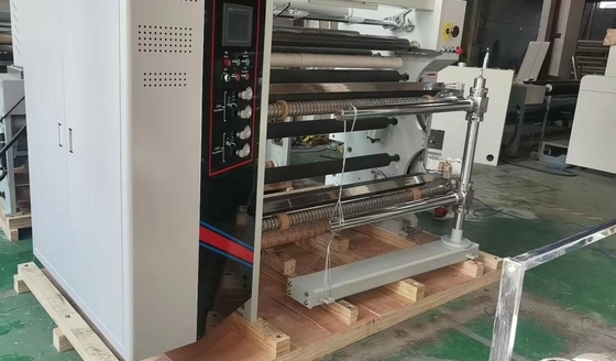 Máy cuộn lại rãnh HJ-C2000-III với các thành phần PLC cho đường kính 600mm và tốc độ 450m/phút