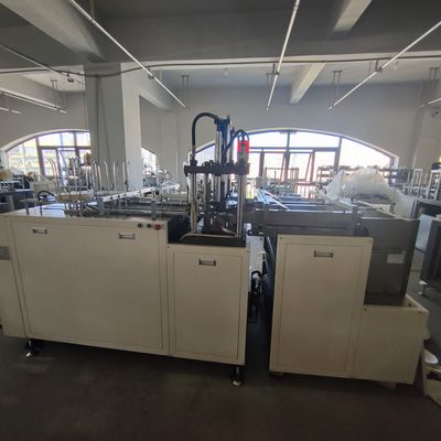 Hộp cơm trưa dùng một lần Máy thùng carton Quy trình kết dính nóng chảy