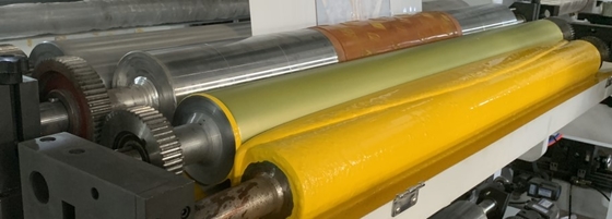 Máy in vải dệt thoi PP 6 màu Chiều dài in 1300mm
