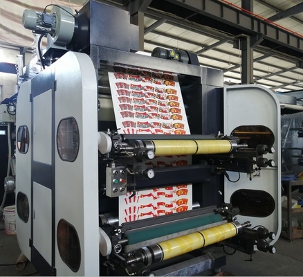 Máy in Flexographic HJ-800 Chiều rộng 750mm 800mm 280-1200mm