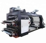 Máy In Flexo 4 Màu Tốc Độ Cao Cho Túi Giấy # Máy In Giấy Flexo Cuộn 60M/Phút 4 Màu