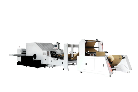 Máy làm túi giấy mua sắm tự động Kích thước túi tùy chỉnh Mực nước Lý tưởng cho Đóng gói bán lẻ và Túi giấy