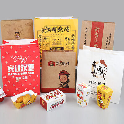 Máy chế tạo túi mua sắm giấy tự động với đơn vị in Flexo tùy chọn tương thích với vật liệu phim PE HDPE LDPE