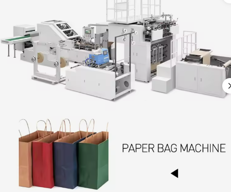 Tốc độ sản xuất 30-80 túi mỗi phút Máy sản xuất túi giấy có máy in CMYK Flexo lý tưởng cho nhu cầu in tùy chỉnh