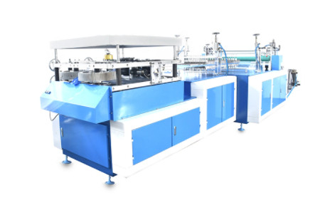 Máy làm áo choàng phẫu thuật dùng một lần 380V Máy tạo bìa 70-90 chiếc / phút