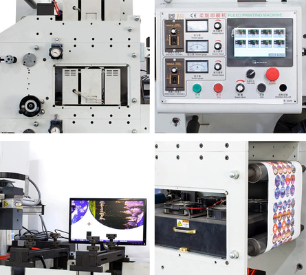 Máy in giấy tốc độ cao với 2-8 màu # Máy in giấy Flexo tốc độ cao 120m/phút 1-9 màu