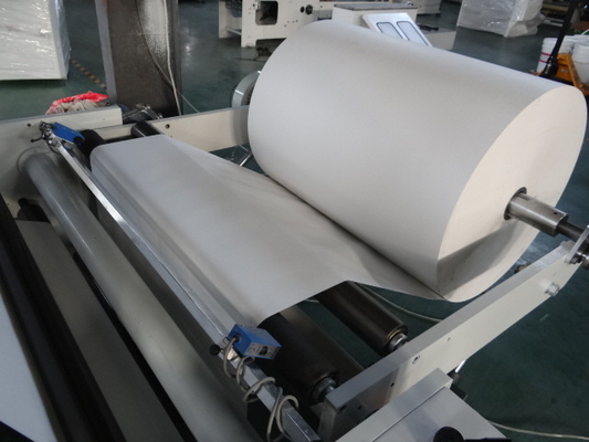 Máy làm túi giấy có động cơ Servo có thể lập trình tốc độ cao bằng PC #270-530 mm Chiều dài cắt (C) #1200 mm Max. Đường kính cuộn