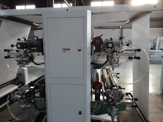 Máy làm túi giấy có động cơ Servo có thể lập trình tốc độ cao bằng PC #270-530 mm Chiều dài cắt (C) #1200 mm Max. Đường kính cuộn