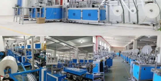 Máy tạo áo choàng phẫu thuật hoàn toàn tự động PE CPE 40-160 chiếc / phút
