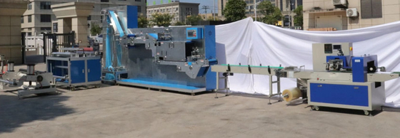 Màn phẫu thuật Máy làm tấm trải giường dùng một lần 20-50m / phút