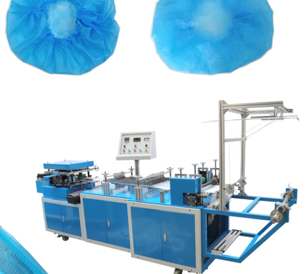 180-210 chiếc / phút Máy làm nắp dùng một lần Bouffant 380V 220V