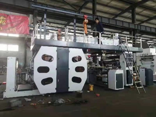 Máy in Flexo 8 màu bằng nhựa 6 màu Trống trung tâm