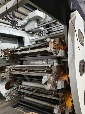 Máy in Flexo 8 màu bằng nhựa 6 màu Trống trung tâm