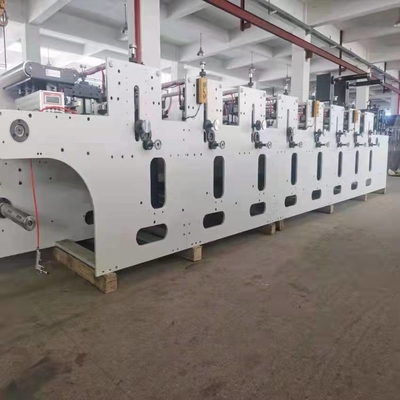 Máy Làm Túi Giấy Flexo HJ 6-600 #380V 50HZ Máy In Flexo Bốn Màu 220V