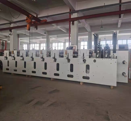 Máy Làm Túi Giấy Flexo HJ 6-600 #380V 50HZ Máy In Flexo Bốn Màu 220V