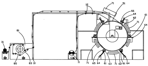 Máy in Flexo 4 màu 150m/phút (Loại trống trung tâm kinh tế), tốc độ in 1500-3500p/h