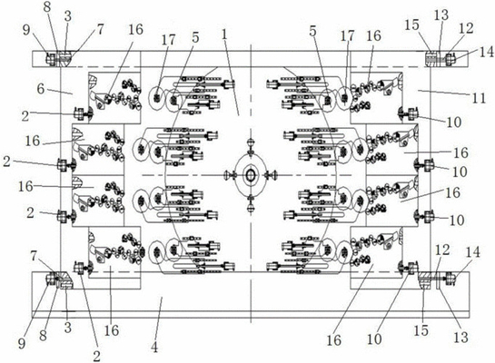 Máy In Flexo Không Dệt 4 Màu (Loại Trống Trung Tâm) 200m/Phút, Máy In Flexo Không Dệt 4 Màu 8 Màu