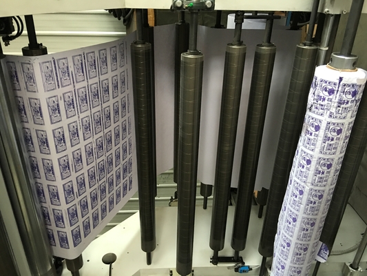 Máy in Flexo 8 màu bằng nhựa 6 màu Trống trung tâm