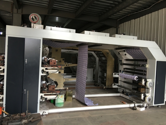 Máy in Flexo Ci tốc độ cao 4000kg 6 màu cho phim