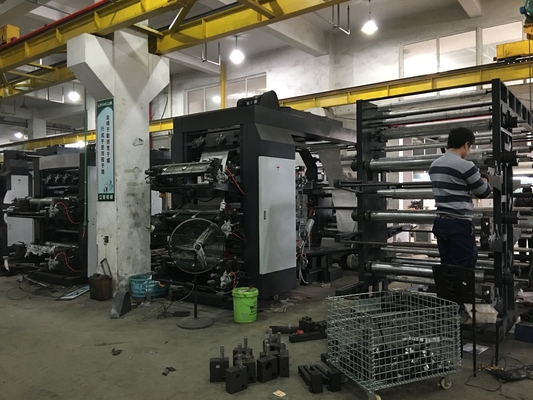 Máy in Flexo Ci tốc độ cao 4000kg 6 màu cho phim